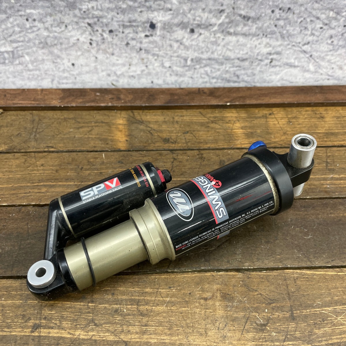 Vintage Manitou Swinger Rear Shock 4 Way Suspension 185 mm