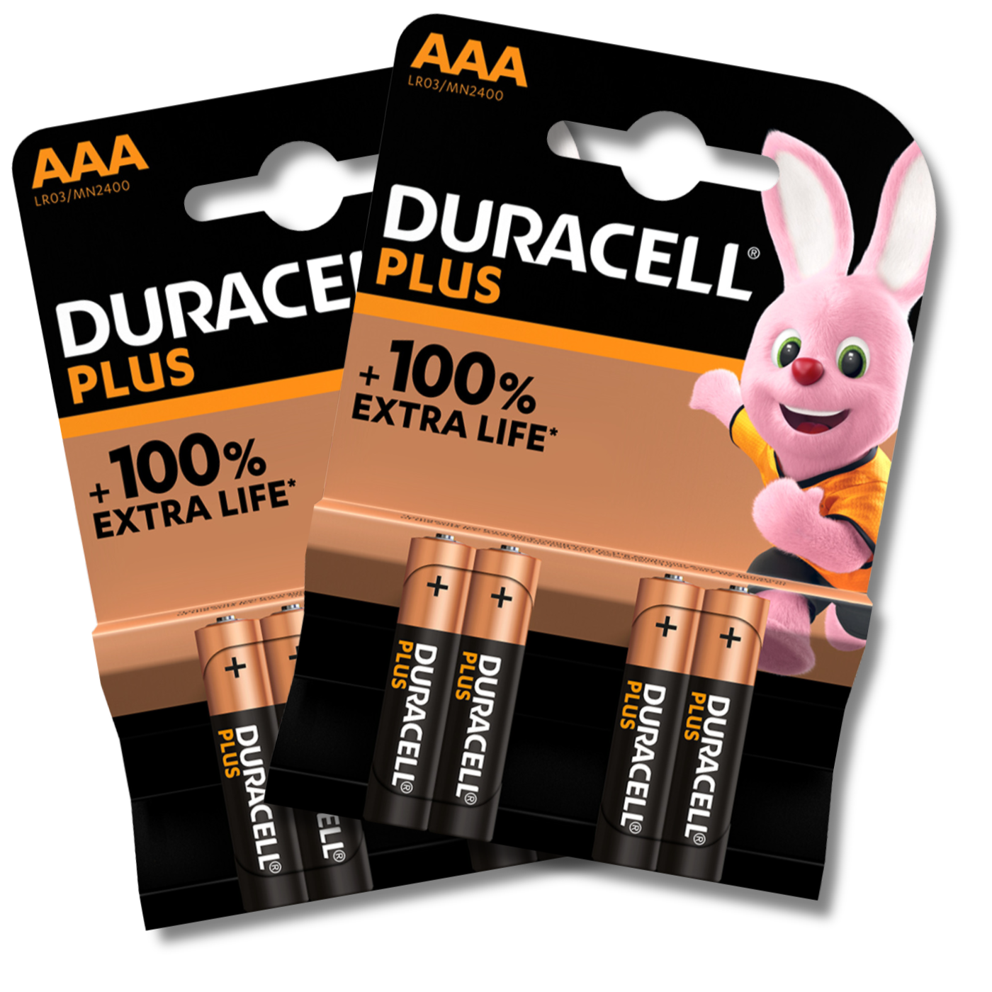 8x DURACELL AAA LR3 Batteries Plus Power LR03 MN2400 1.5V *EXPIRY 03/2034*