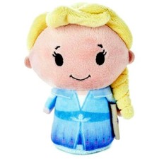 Hallmark Itty Bittys ELSA Disney Frozen II 4" Mini Plush Blonde Hair 2014 NWT