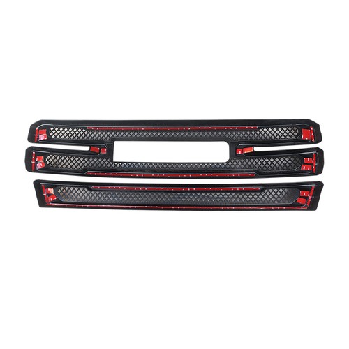 For 1922 GMC Sierra 1500 SLT AT4 Grille Covers Front Grill Overlay