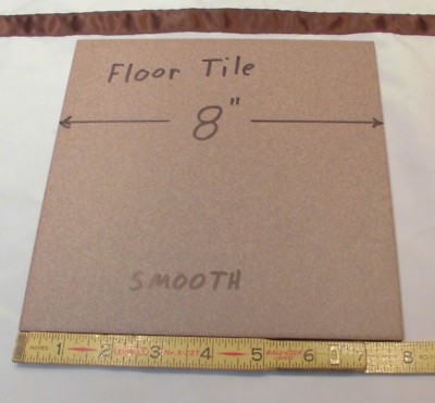 1 Pc Smooth Speckled Ceramic Floor Tile 8 X 8 Burgundy Gray