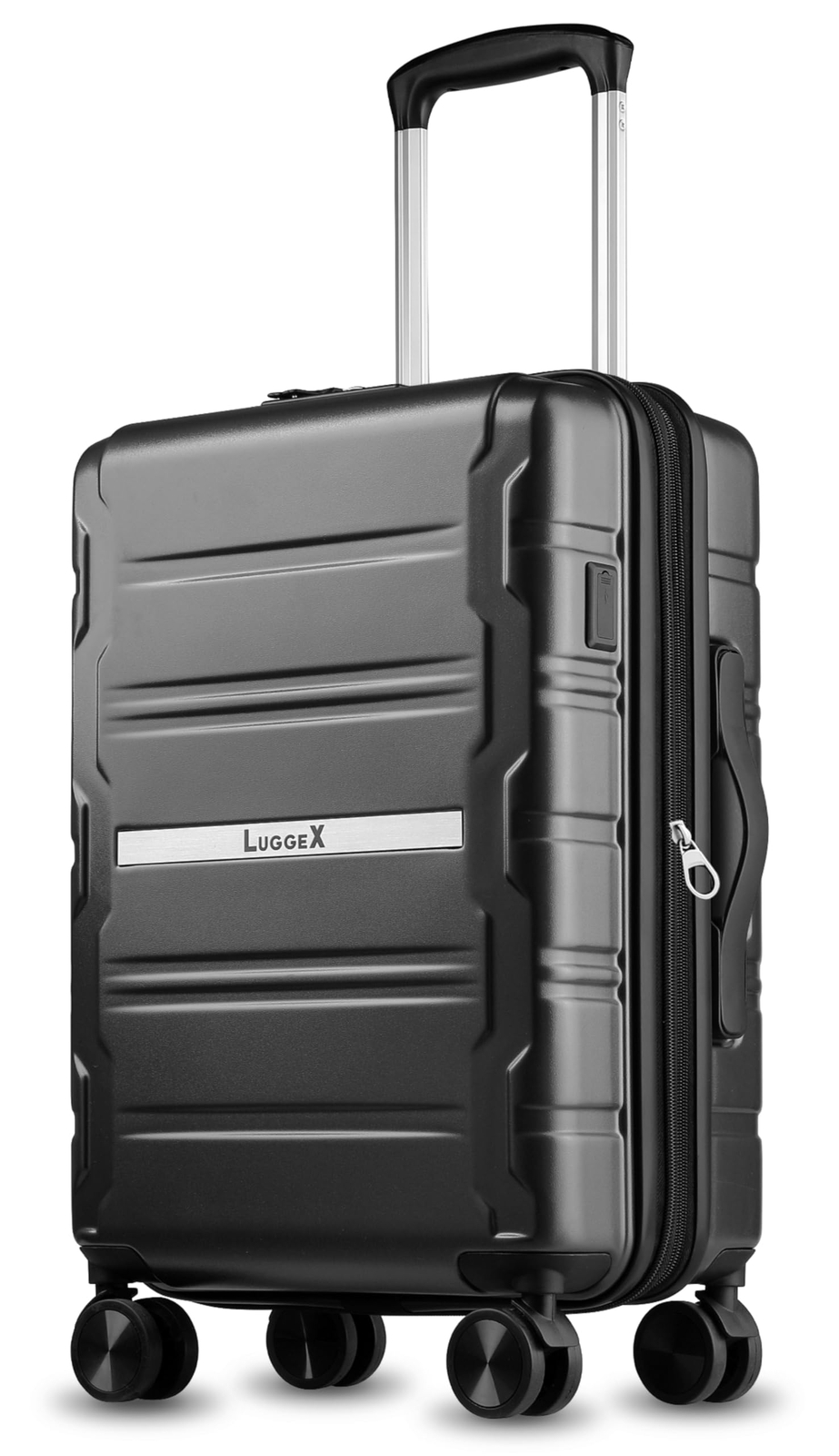 Carry on Luggage Airline Approved, Polycarbonate Hard Shell Suitcase, Expanda...
