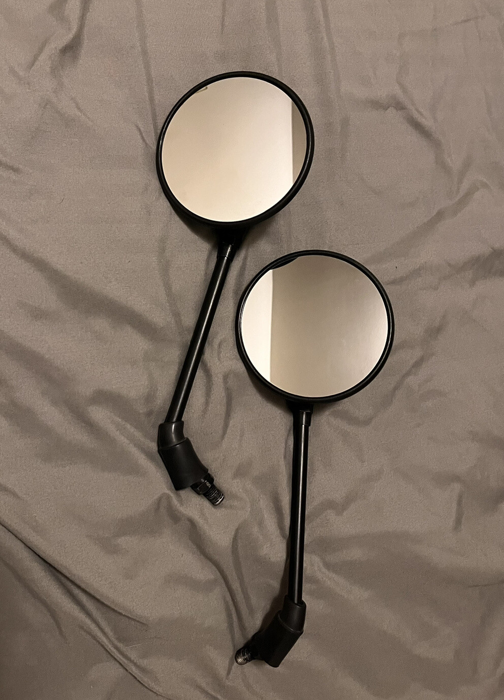 2023 Royal Enfield Gt Continental 650 OEM Rear View Mirror Pair Black