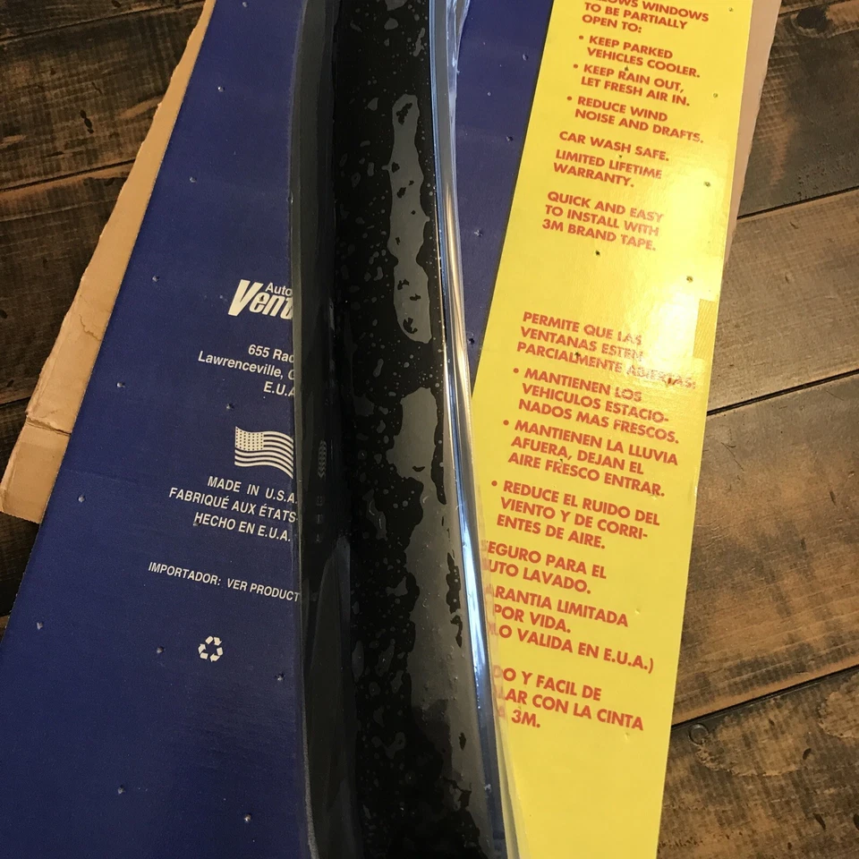 Protectores de lluvia 2 piezas ventana ventilación visera pantalla para Chevy Colorado GMC Canyon 2004 nuevo de stock Foto 4 de 4