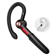 Bluetooth Earphone Single Ear Music Headsets Wireless Calling with Microphone