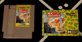 Cobra Command NES CIB Very Good Condition Authentic Complete Nintendo Game