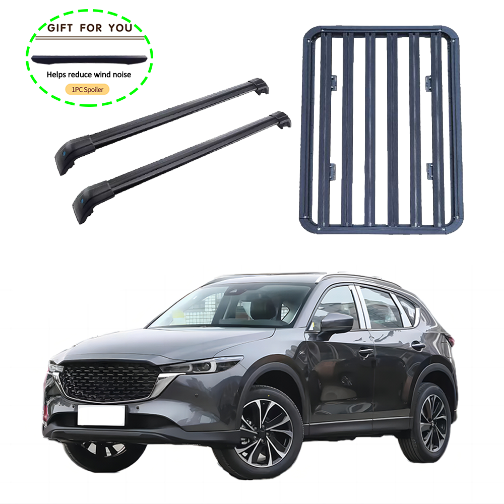63*43in Roof Expansion Platform and Crossbar Set Fits Mazda CX-5