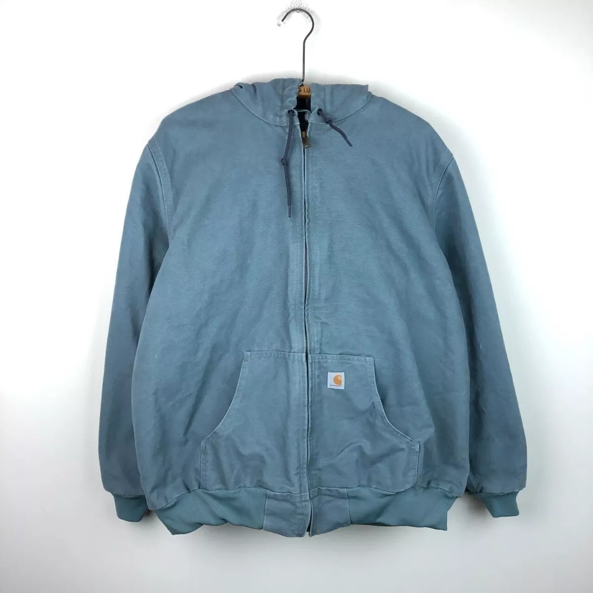 Baby blue carhartt hoodie sale
