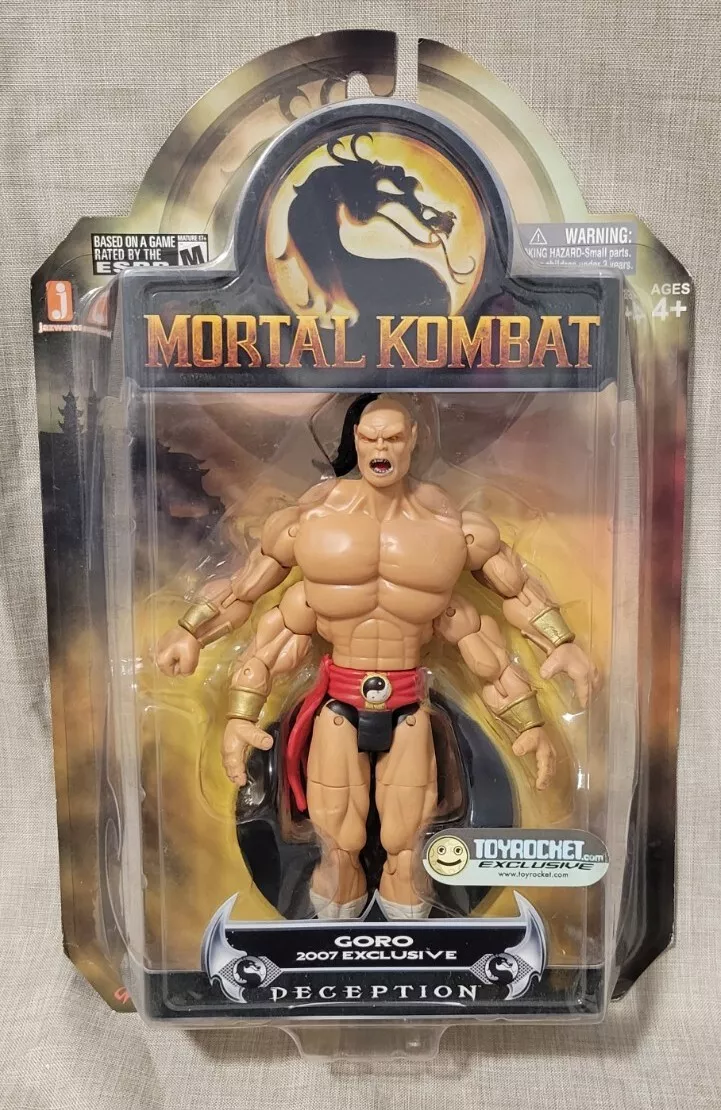 Boneco Action Figure Goro 23cm Resina Mortal Kombat