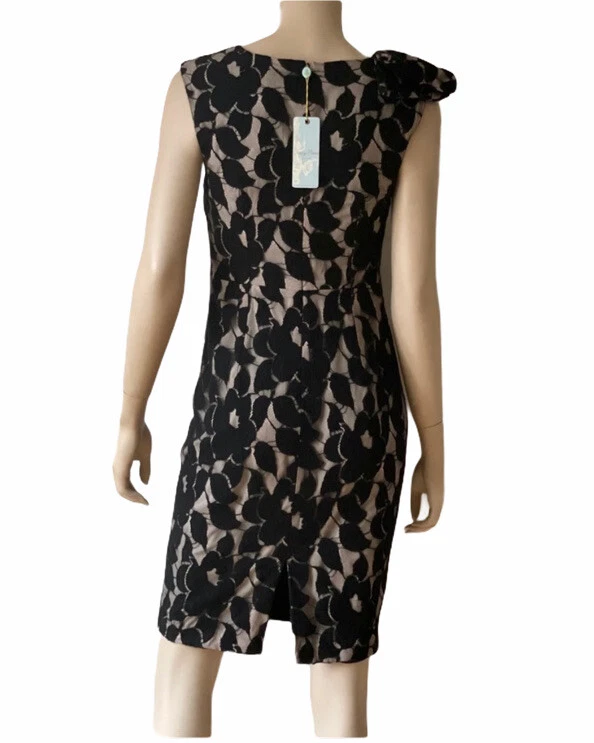 Nuevo con etiquetas Vestido Tracy Reese Negro Encaje Lazo Cambio 4 $296 Foto 2 de 2