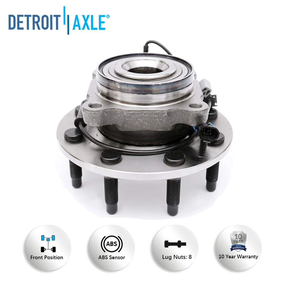 Brazos de control superiores delanteros bujes de cojinete de rueda para Silverado Sierra 2500 3500 HD H2 Foto 4 de 4