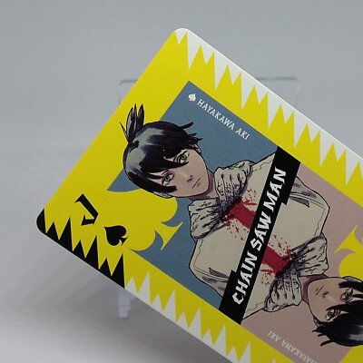 Aki Hayakawa Chainsaw Man Playing Cards Spade J Jump Shop Jump