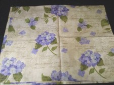 Park Design Hydrangea Floral Valance Home Decor