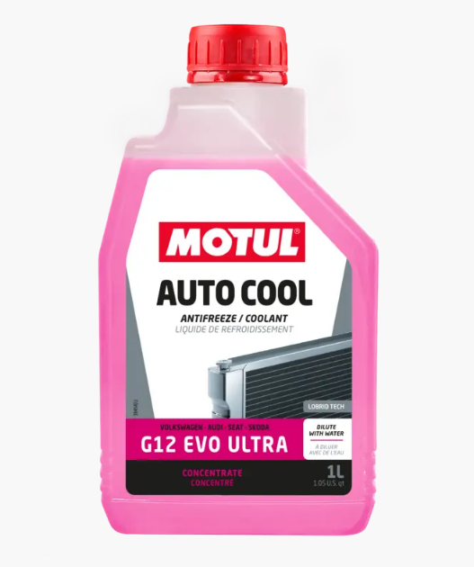Motul Inugel G12 Evo Ultra Antifreeze Coolant Auto VW Audi Seat