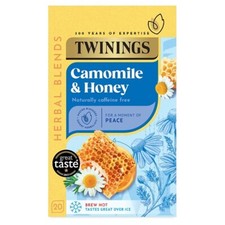 4x Twinings Camomile Honey & Vanilla Teabags 20's (80 bags)
