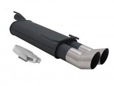 NOVUS SPORTAUSPUFF +ABE 2x90mm D-T-M Stahl für Opel Astra F -F/-CC, Kadett E