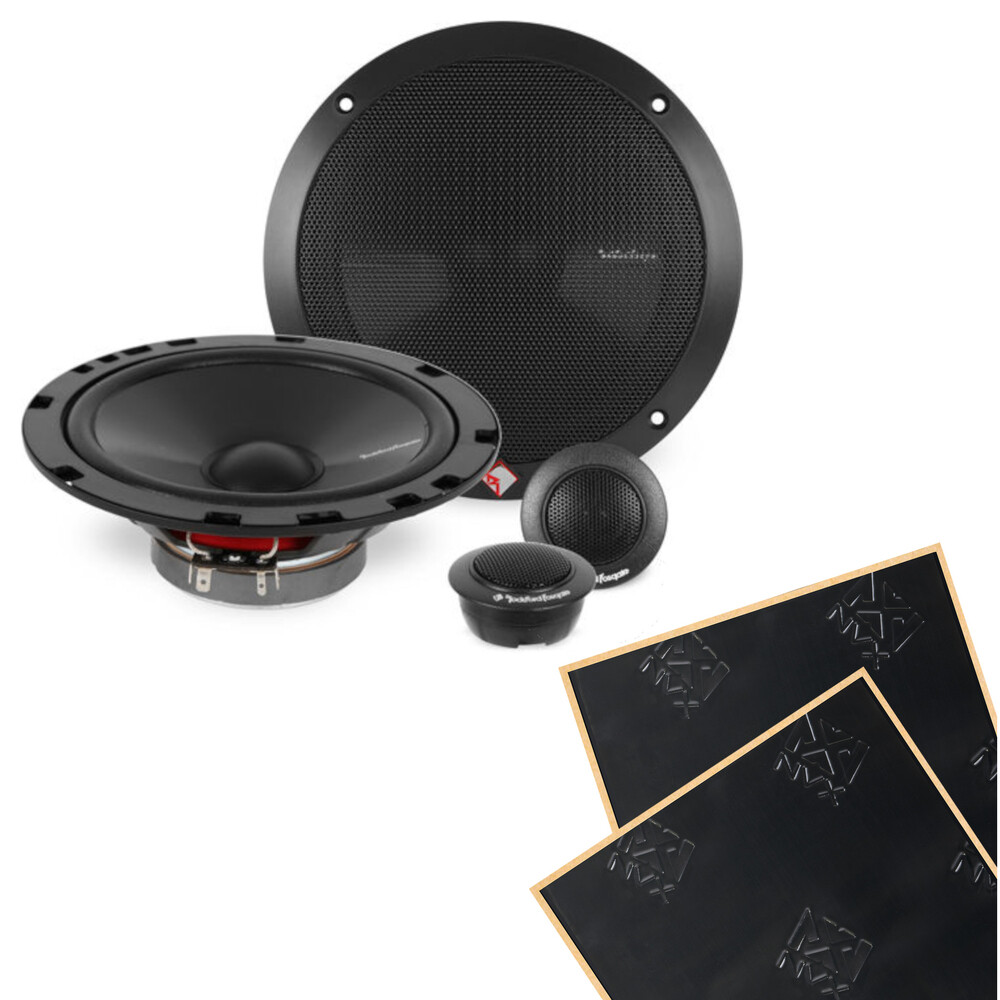 Компонентные автомобильные колонки Rockford Fosgate R1675-S серии Prime с демпфированием звука 1489000₽