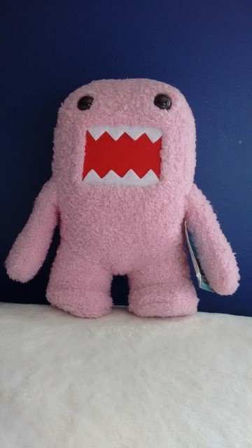 pink domo plush