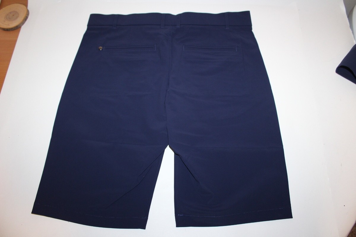 グレイソン GREYSON Montauk ゴルフ ショーツ ネイビー 32 Greyson Golf Shorts Montauk Polyamide 32 x 10 Maltese Blue