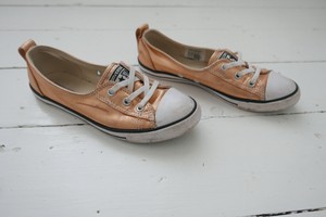 rose gold converse ladies