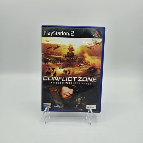 CONFLICT ZONE MODERN WAR STRATEGY PS2 PLAYSTATION 2 RTS ITALIANO COMPLETO BUONO - Foto 1 di 3