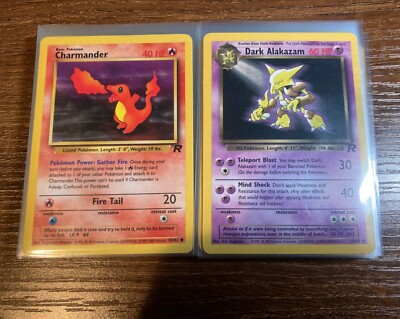 2000 Pokemon - Team Rocket Set Unlimited - Choose Your Cards - Free Ship! NM/LP