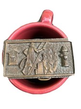Tiffany Studio New York Brass Fireman Belt Buckle 67