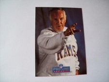 John Robinson Los Angeles Rams  Coach 1991 PRO LINE #216 NFL , NCAA COLLEGE HOF
