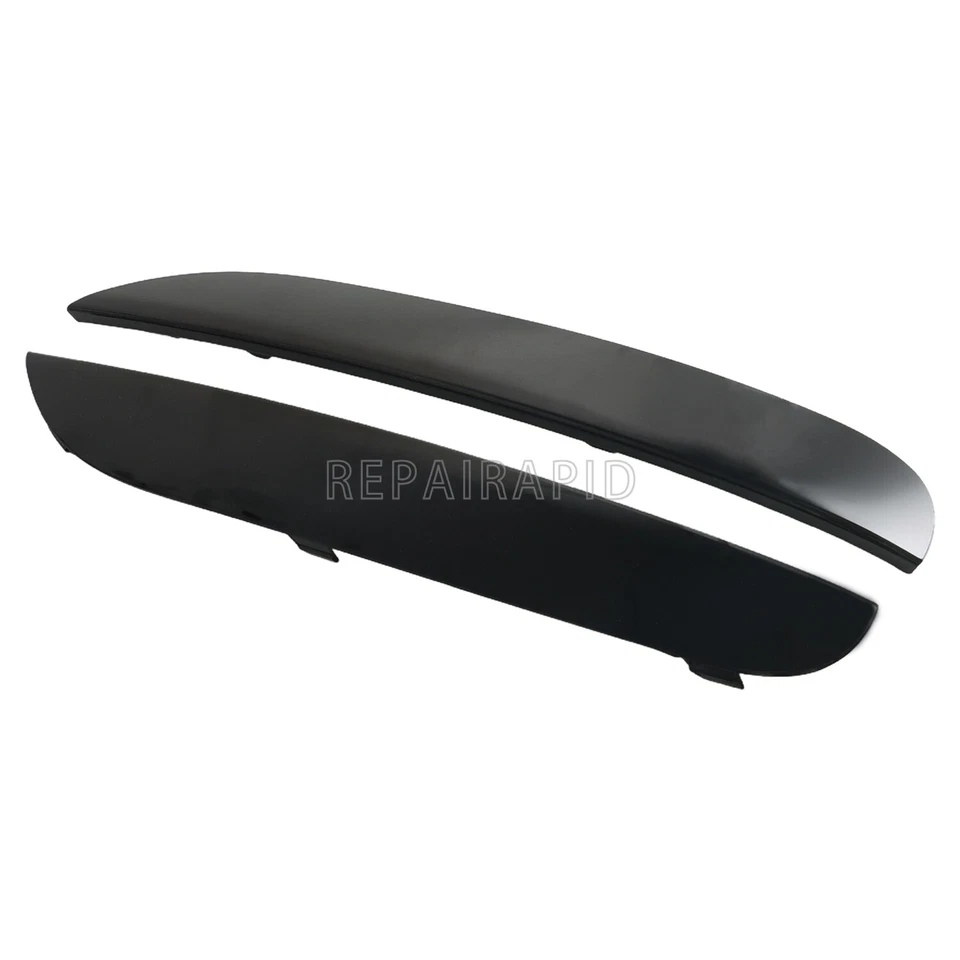 2x Guarnições de moldagem de para-choque dianteiro para 2009-2015 BMW 7 Series F01 F02 M Sport  - Imagem 2 de 4