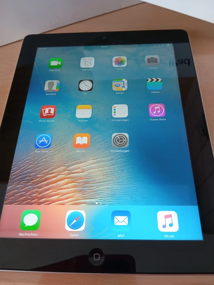 Apple iPad Air 16GB [9,7" WiFi + Cellular] spacegrau "gut", Foto 2 von 5