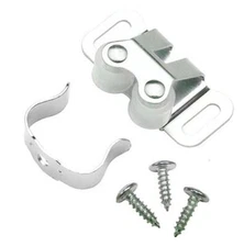 (10-Pack) Double Roller Catch With Clamping Strike & Screws