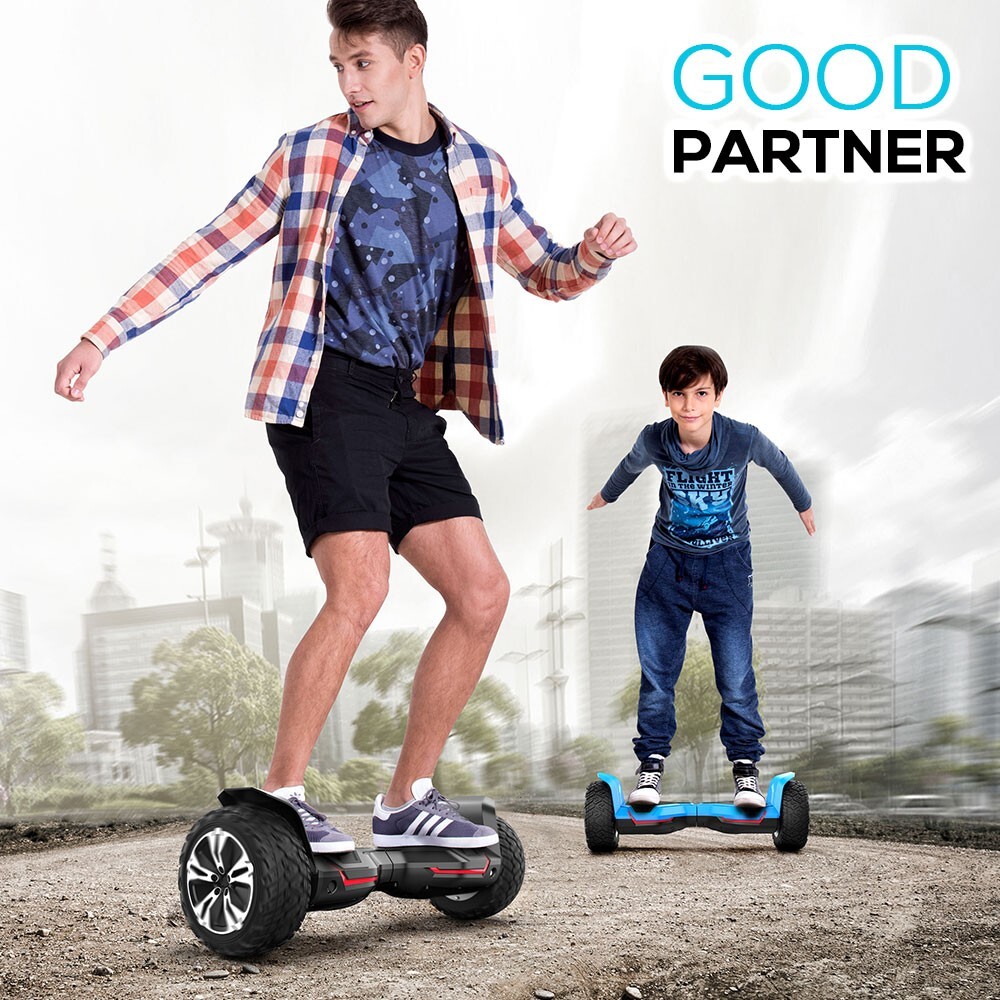 Brand Gyroor G2 Offroad 10mph LED Wheel Self Balancing Scooter 90%NEW