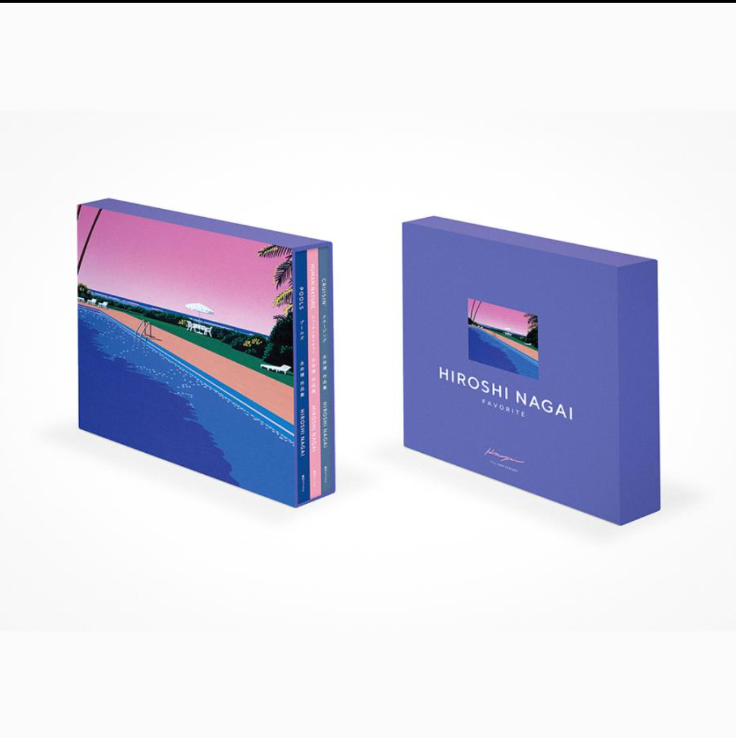 【特典付き】HIROSHI NAGAI FAVORITE 3冊セット限定BOX Hiroshi Nagai FAVORITE 77th ANNIVERSARY BOX 3 Art Book Set Limited