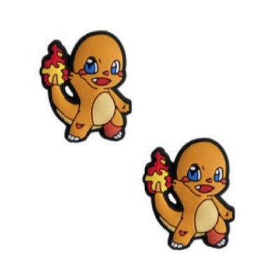 Carmander Pokemon For Crocs Shoe Charms Jibbitz - 2 Pieces | eBay