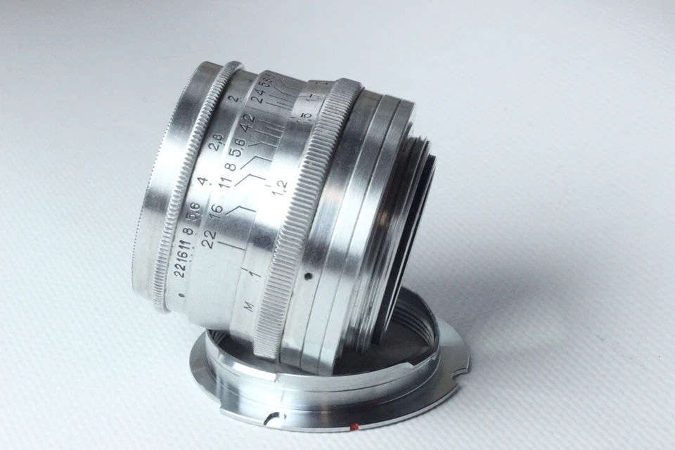 JUPITER-8 f2 50 mm  M39 Lens for Leica LM Rangefinder Vintage Photo Optic - Image 3 of 4