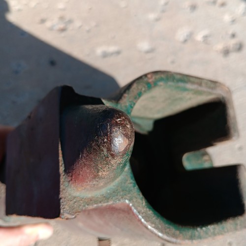 Vintage COLE TOOL MFG Blacksmith Vise No 11 Anvil Forge Swivel Base Machinist - Picture 12 of 17