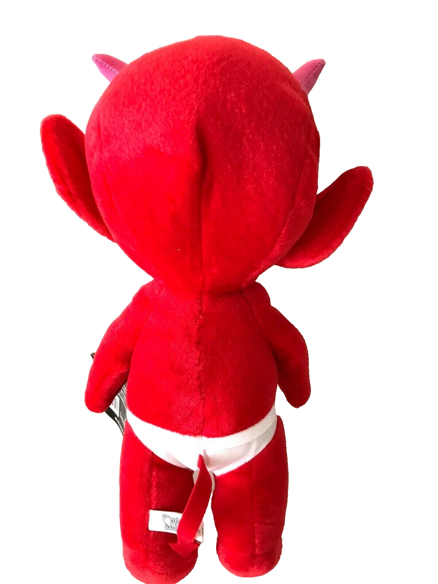 NEW Large Hot Stuff Red Devil Plush Toy 15 inches. NWT Soft | eBay