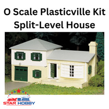 Bachmann 45607 Split-Level House Plasticville Kit Model Railroading NEW