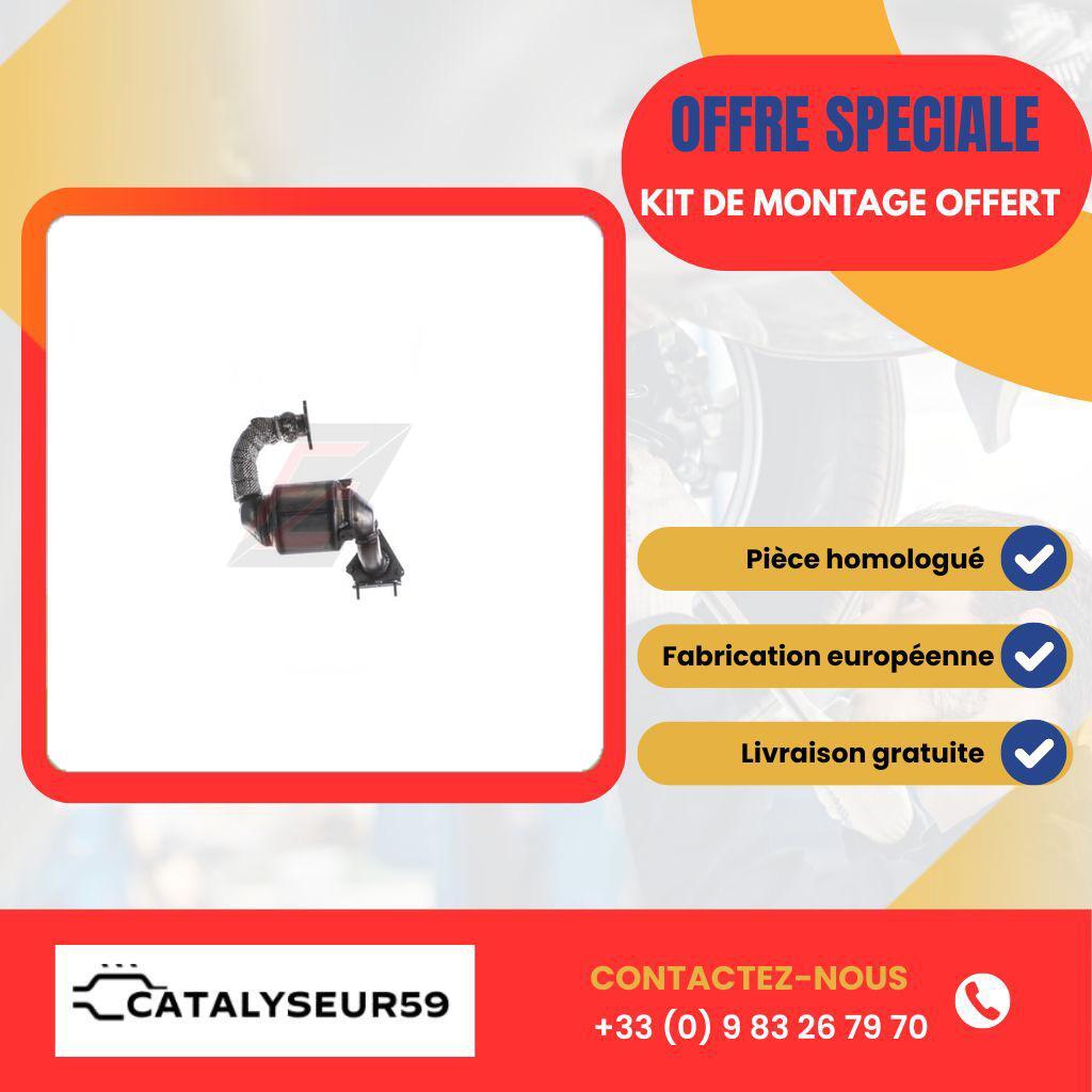 Catalyseur haute performance pour moteur M9R Renault Espace 2.0 dCi 1995 cc