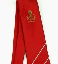 Sandbach School Rugby tie - Sweden 1991 - Tech Tiles - Polyester made in uk