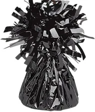 Foil Balloon Weights for Helium Balloons Birthday Party Wedding 6 oz - Black