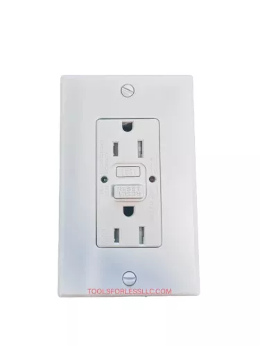 HUBBELL GFTWRST15W GFCI COMMERCIAL SELF TEST 15A 125W. WHITE. NEW