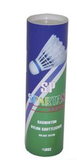 PIÓRNIKI, "TURNIEJ" 6 SZTUK 2091. Badminton.Nylon/Korek, Speed Medium