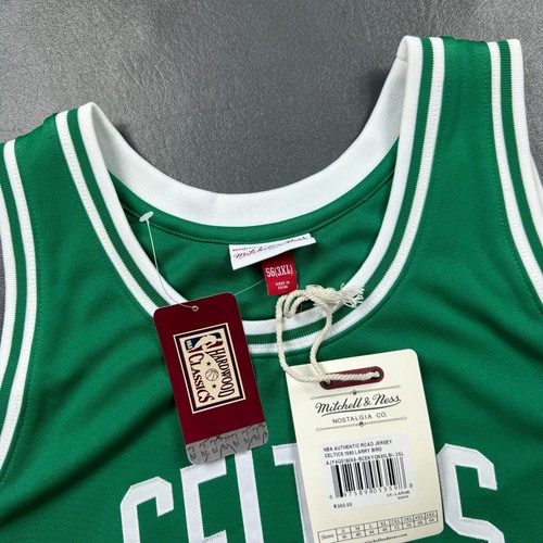 100% Authentic Larry Bird Mitchell & Ness 85 86 Celtics Jersey Size 56 3XL Mens - Picture 2 of 6
