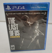 The Last of Us Remastered (PlayStation 4, 2014) NEW SEALED - Not For Resale