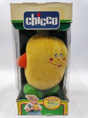 Vintage CHICCO Happy Color Super Soft Toy Plush Toy