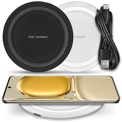QI Wireless Ladestation Huawei P50 Pro / Plus Kabellos Induktives Ladegerät 15W