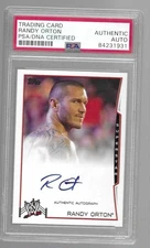 RANDY ORTON 2014 TOPPS WWE AUTO CARD PSA AUTHENTIC