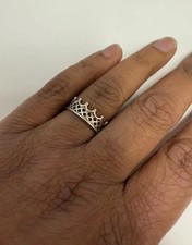 Crown Ring in 925 Sterling Silver.