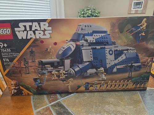 LEGO Star Wars 75435 Battle of Felucia Separatist MTT  976 PCS New